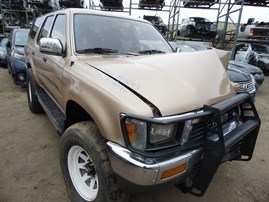1991 TOYOTA 4RUNNER SR5 TAN 3.0L AT 4WD Z18097